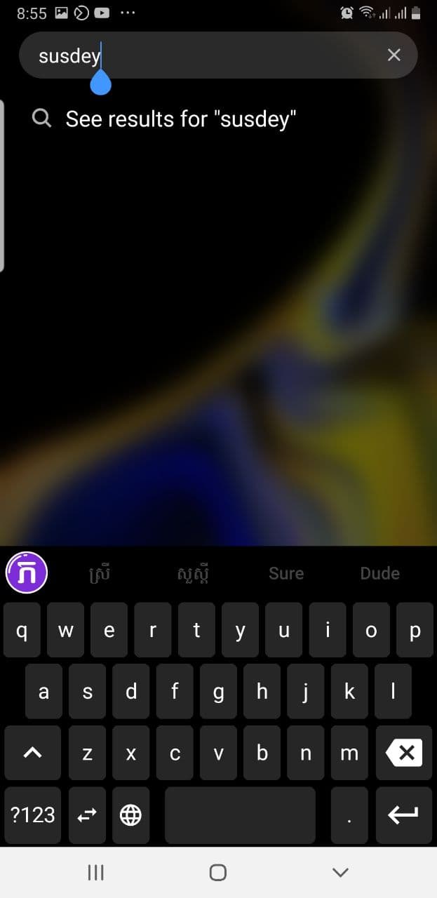 Picture of keyboard